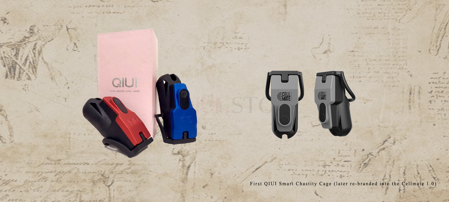 QIUI CELLMATE BLUETOOTH WIRELESS CHASTITY CAGE QIUI CELLMATE BLUETOOTH WIRELESS CHASTITY CAGE