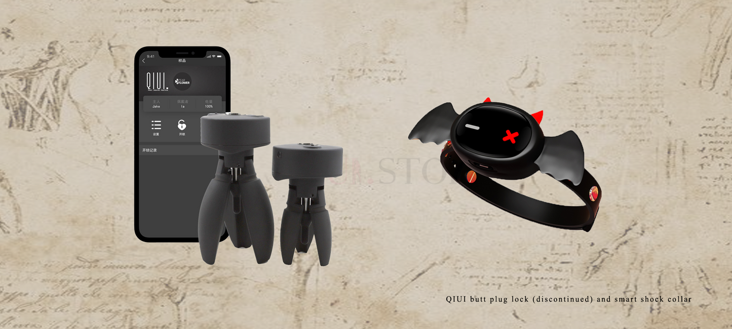QIUI CELLMATE BLUETOOTH WIRELESS CHASTITY CAGE QIUI CELLMATE BLUETOOTH WIRELESS CHASTITY CAGE