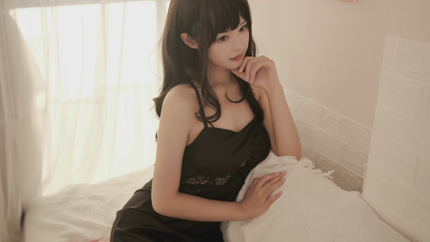 Load and play video in Gallery viewer, Black Rose Camisole
