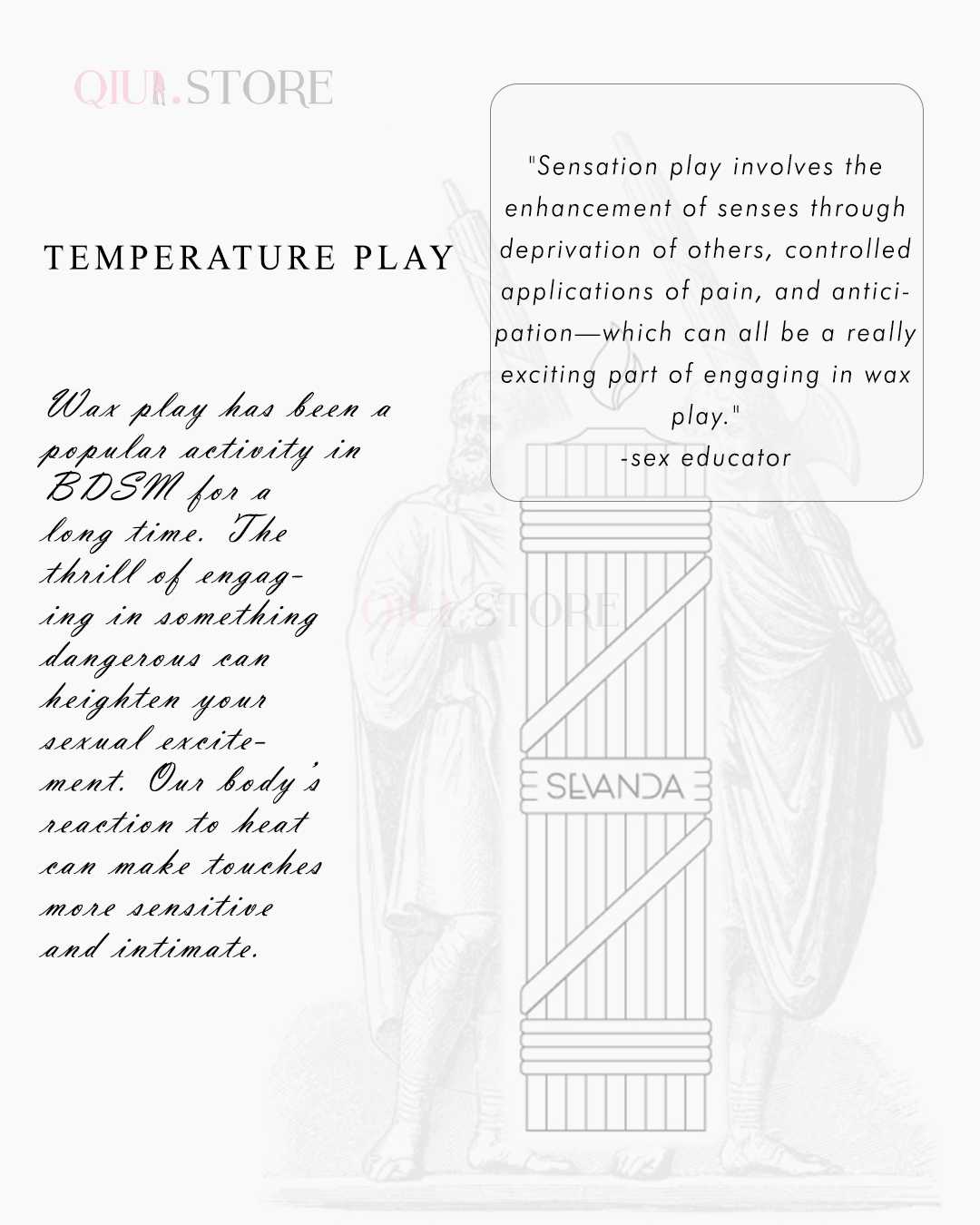 FASCES EROTIC CANDLES