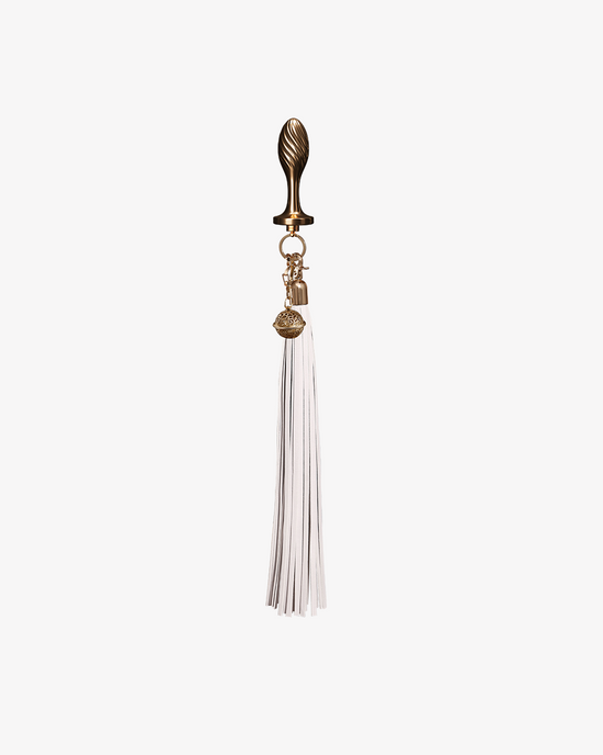 White Flogger Plug