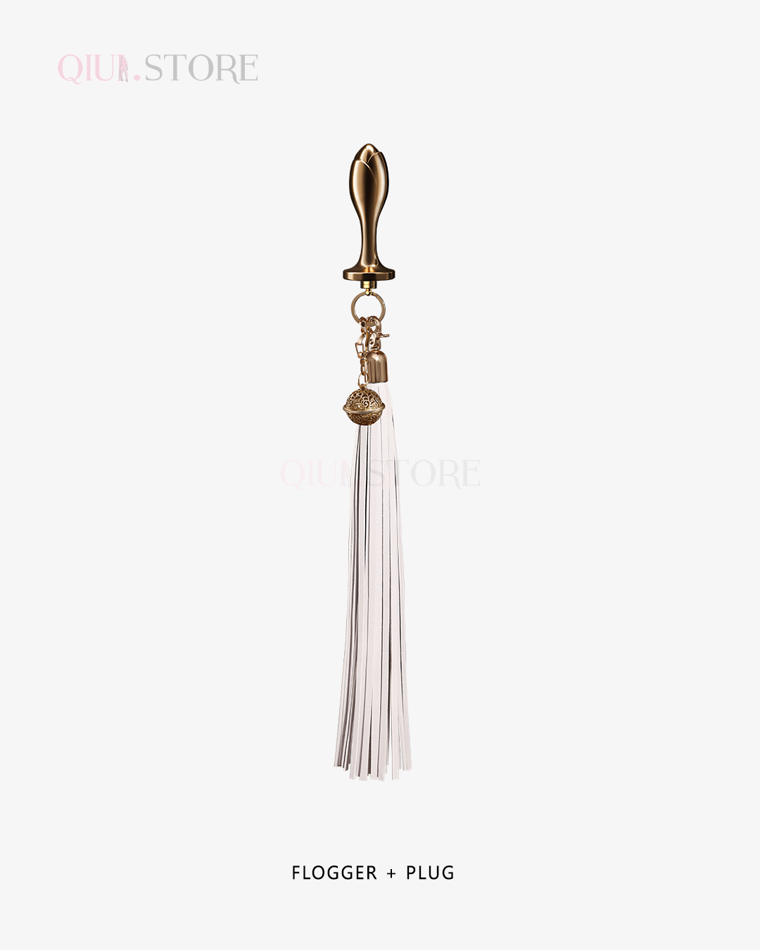White Flogger Plug