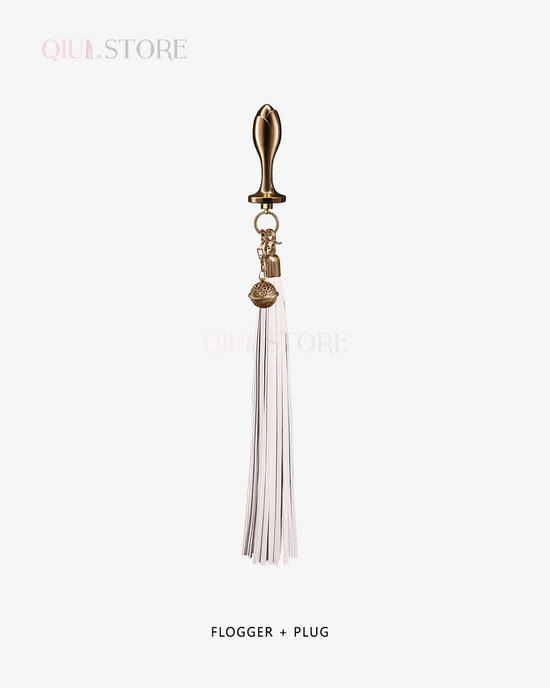 White Flogger Plug