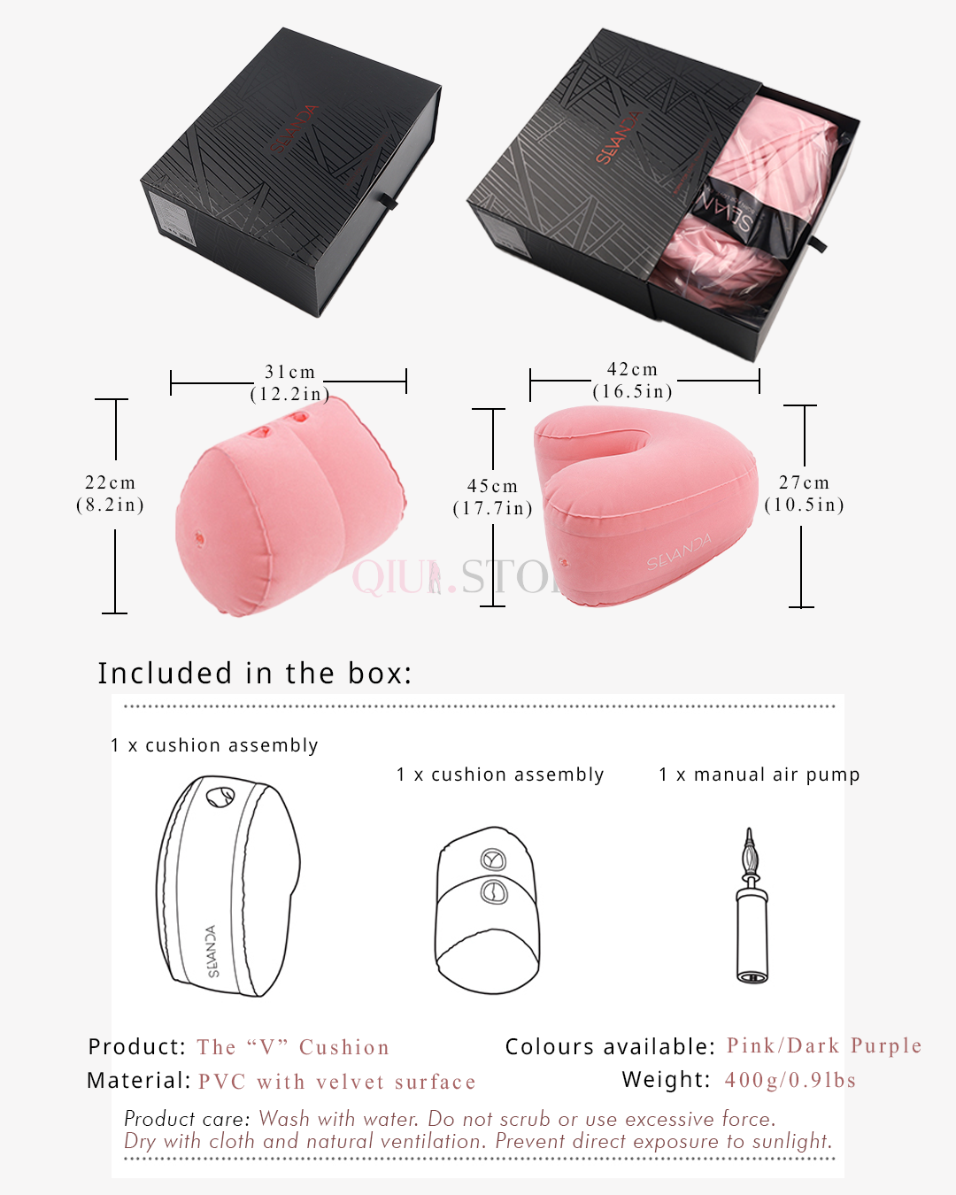 V Love Cushion