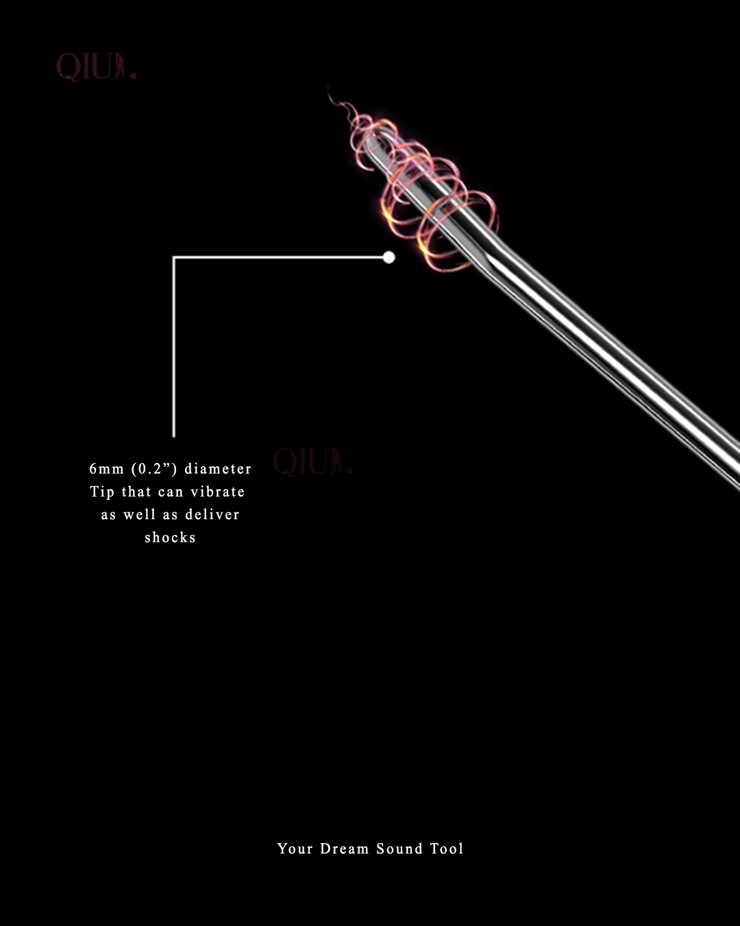 Urethral Sound Shock Vibrator