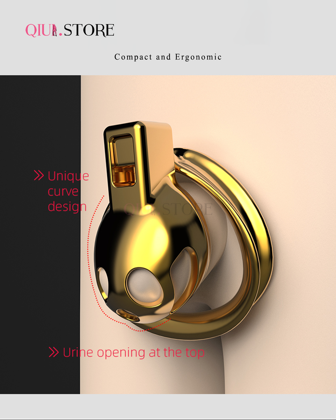 Micro Chastity Little Clitty Cage (Metal)