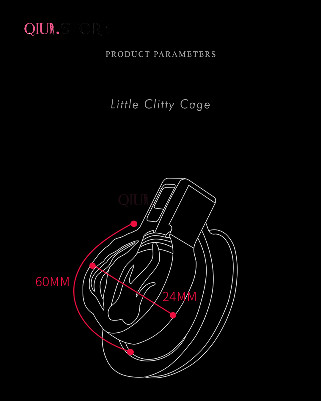 Micro Chastity Little Clitty Cage (Metal)