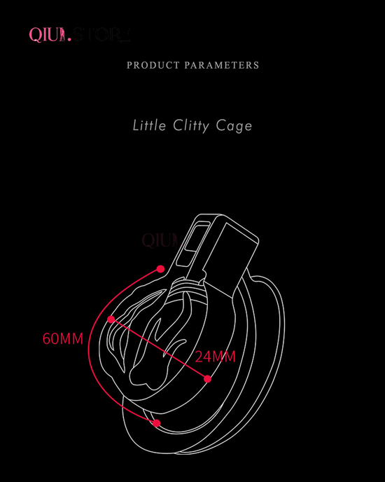 Micro Chastity Little Clitty Cage (Metal)